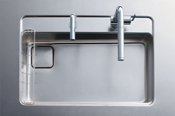 ザ・クラッソ ステンレススクエア すべり台シンク