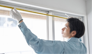 リフォーム箇所の採寸