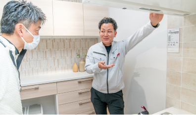 ショールーム見学