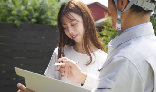 現地調査の様子