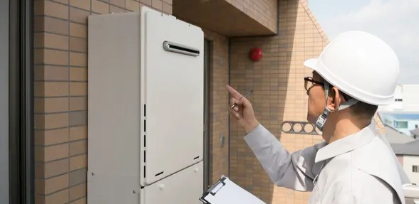 給湯器のチェック