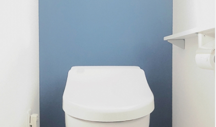 トイレの壁紙のリフォーム